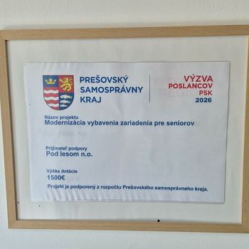 Nové vstavané skrine vďaka podpore z výzvy poslancov PSK 2026